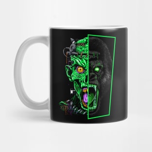 Zombie vs Gorilla Mug